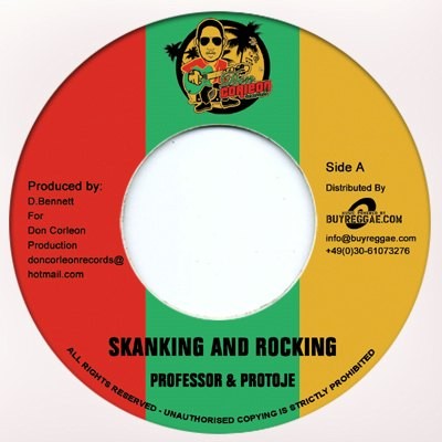 Professor & Protoje : Skanking And Rocking | Single / 7inch / 45T  |  Dancehall / Nu-roots