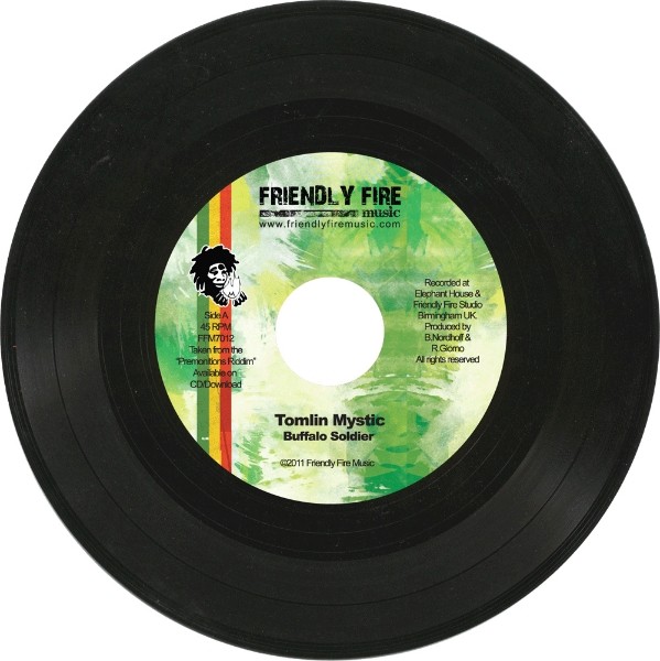 Tomlin Mystic : Buffalo Soldier | Single / 7inch / 45T  |  Dancehall / Nu-roots