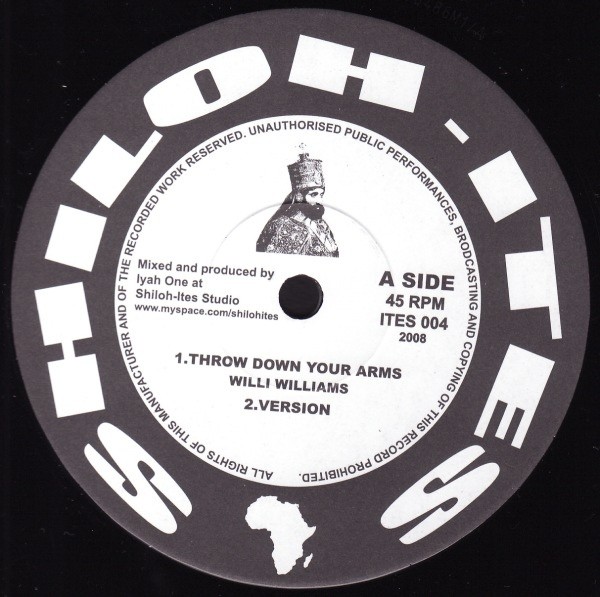 Willie Williams : Throw Down Your Arms | Maxis / 12inch / 10inch  |  UK