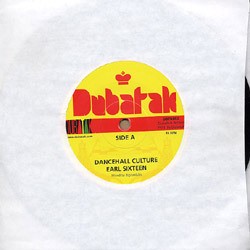 Earl Sixteen : Dancehall Culture | Single / 7inch / 45T  |  UK