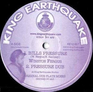Winston Fergus : Bills Pressure | Maxis / 12inch / 10inch  |  Dancehall / Nu-roots