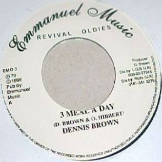 Dennis Brown : 3 Meal A Day