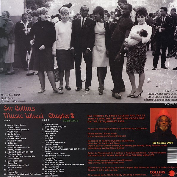 Sir Collins, Delroy Wilson, Honey Boy, Etc. : Sir Collins Music Wheel Chapter 2 Sir Collins, Delroy Wilson, Honey Boy, Etc. : Sir Collins Music Wheel Chapter 2 | LP / 33T | Oldies / Classics