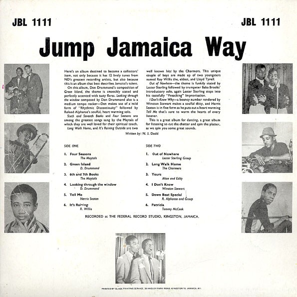 Don Drummond, Tommy Mccook, Roland Alphonso, Etc. : Jump Jamaica Way Don Drummond, Tommy Mccook, Roland Alphonso, Etc. : Jump Jamaica Way | LP / 33T | Oldies / Classics