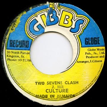 Culture : Two Sevens Clash | Single / 7inch / 45T  |  Oldies / Classics