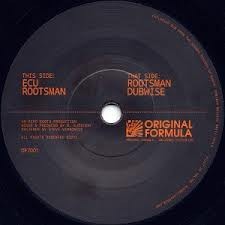 Ecu : Rootsman | Single / 7inch / 45T  |  UK