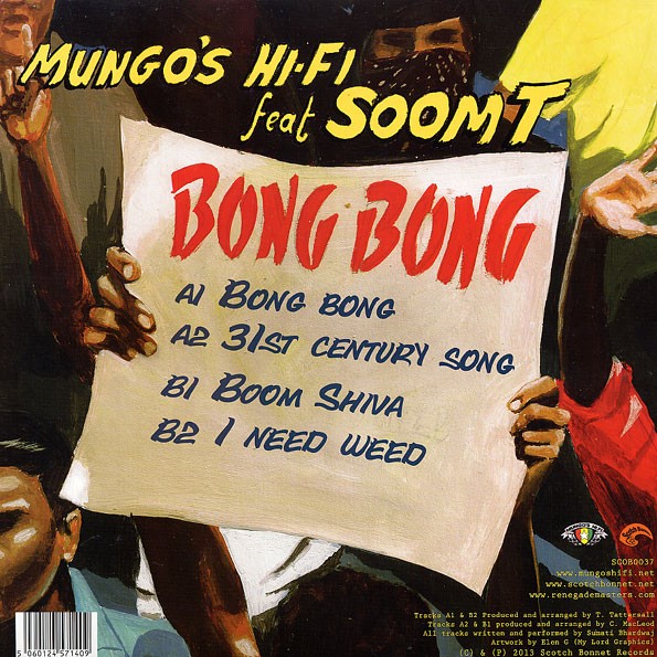 Soom T Ft Mungo's Hi-fi : Bong Bong | Maxis / 12inch / 10inch  |  UK