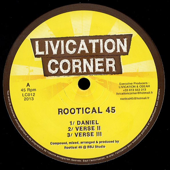 Rootical 45 : Daniel | Maxis / 12inch / 10inch  |  UK