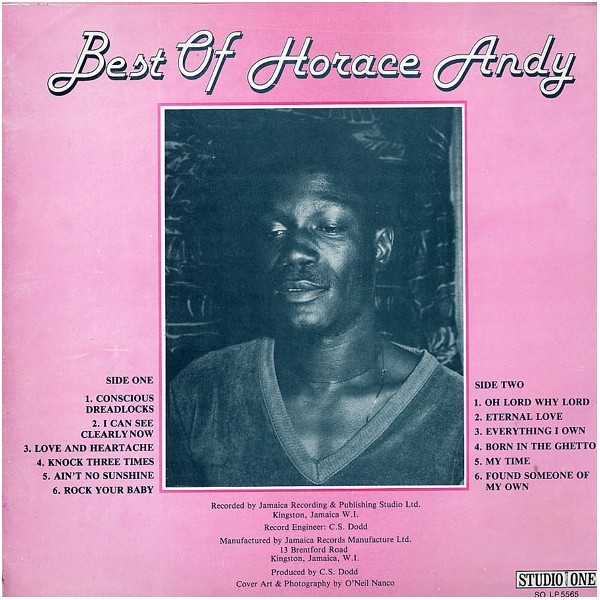 Horace Andy : Best Of Horace Andy Horace Andy : Best Of Horace Andy | LP / 33T | Collectors