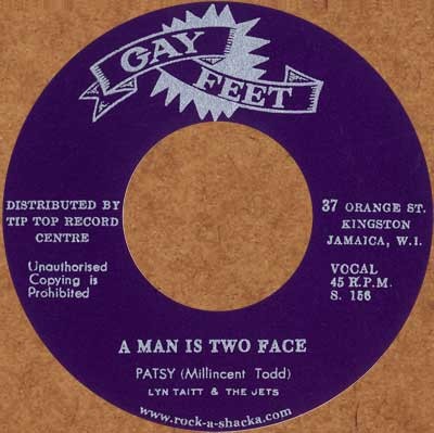 Harris Seaton : A Man Is Two Face | Single / 7inch / 45T  |  Oldies / Classics