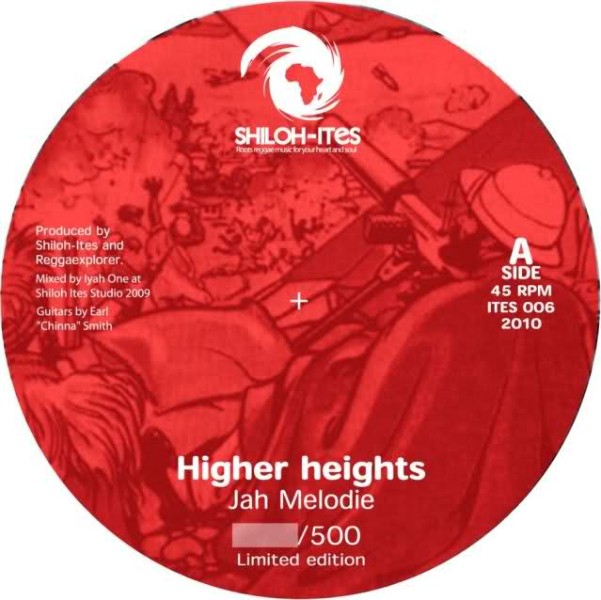 Jah Melodie : Higher Heights | Single / 7inch / 45T  |  UK