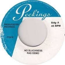 Ras Demo : No Slackness | Single / 7inch / 45T  |  Dancehall / Nu-roots