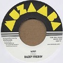 Daddy Freddy : War | Single / 7inch / 45T  |  Dancehall / Nu-roots
