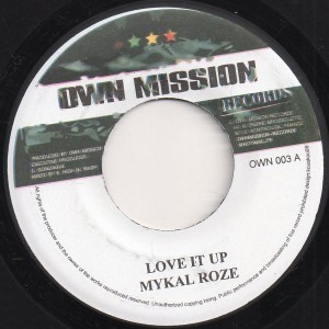 Mykal Rose : Love It Up | Single / 7inch / 45T  |  Dancehall / Nu-roots
