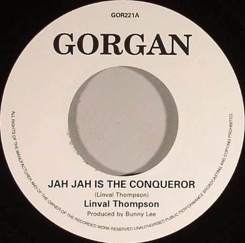 Linval Thompson : Jah Jah Is The Conqueror | Single / 7inch / 45T  |  Oldies / Classics