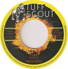 Papa Levi : Fire | Single / 7inch / 45T  |  Dancehall / Nu-roots