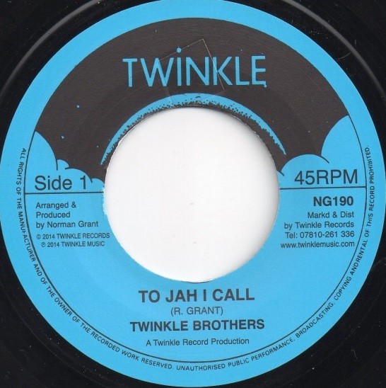 Twinkle Brothers : To Jah I Call | Single / 7inch / 45T  |  UK