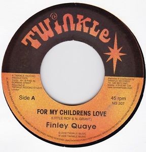 Finley Quaye : For My Childrens Love | Single / 7inch / 45T  |  UK