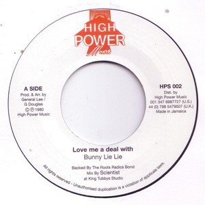 Bunny Lie Lie : Love Me A Deal With | Single / 7inch / 45T  |  Oldies / Classics