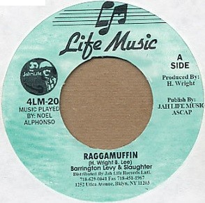 Barrington Levy & Slaughter : Raggamuffin | Single / 7inch / 45T  |  Oldies / Classics