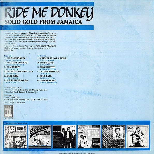 Various : Ride Me Donkey Various : Ride Me Donkey | LP / 33T | Oldies / Classics