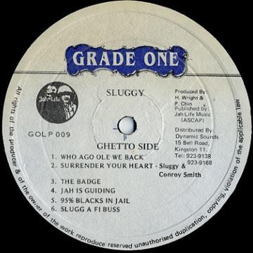Sluggy Ranks : Ghetto Youth Buss Sluggy Ranks : Ghetto Youth Buss | LP / 33T | Collectors