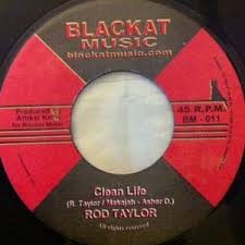Rod Taylor : Clean Life | Single / 7inch / 45T  |  Dancehall / Nu-roots