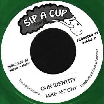 Mike Anthony : Our Identity | Single / 7inch / 45T  |  UK