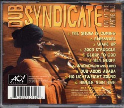 Dub Syndicate : Live At The Marime Hall Dub Syndicate : Live At The Marime Hall | CD | UK