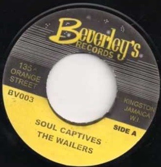 The Wailers : Soul Captives | Single / 7inch / 45T  |  Oldies / Classics