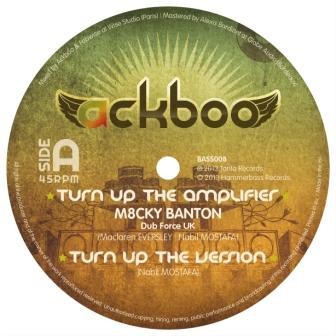 Ackboo Ft Macky Banton : Turn Up The Amplifier | Maxis / 12inch / 10inch  |  UK