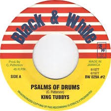 King Tubbys : Psalm Of Drums | Single / 7inch / 45T  |  Oldies / Classics
