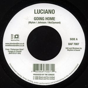 Luciano : Going Home | Single / 7inch / 45T  |  Dancehall / Nu-roots