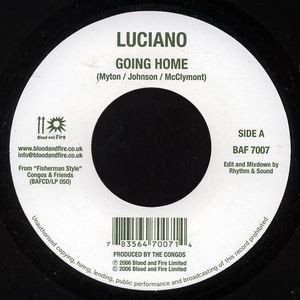 Luciano : Going Home Luciano : Going Home | Single / 7inch / 45T | Dancehall / Nu-roots