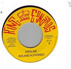 Roland Alphonso : Pipeline | Single / 7inch / 45T | Patate Records