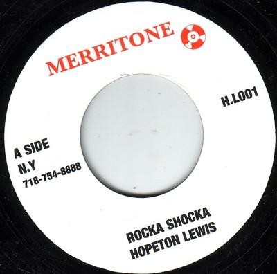 Hopeton Lewis : Rocka Shocka | Single / 7inch / 45T  |  Oldies / Classics