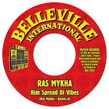 Ras Mykha : Him Spread The Vibes | Single / 7inch / 45T  |  UK