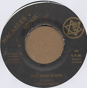 Dennis Brown : Ole Man River | Single / 7inch / 45T  |  Oldies / Classics
