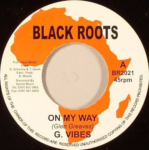 G Vibes : On My Way | Single / 7inch / 45T  |  Oldies / Classics