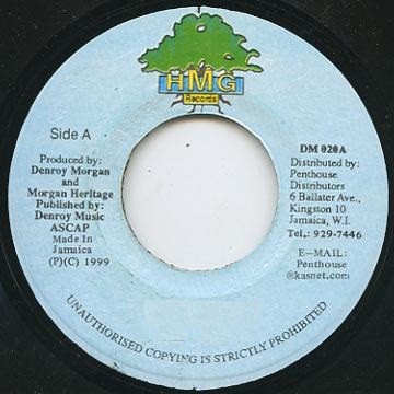 Anthony B : More Life | Single / 7inch / 45T  |  Dancehall / Nu-roots