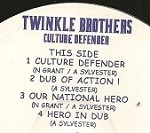 Twinkle Brothers : Culture Defender