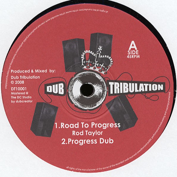 Rod Taylor : Road To Progress | Maxis / 12inch / 10inch  |  UK