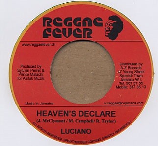 Luciano : Heaven's Declare