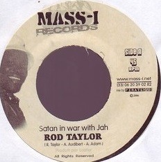 Rod Taylor : Satan In War With Jah | Single / 7inch / 45T  |  UK