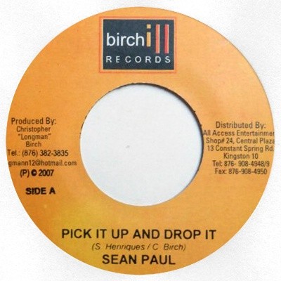 Sean Paul : Pick It Up And Drop It