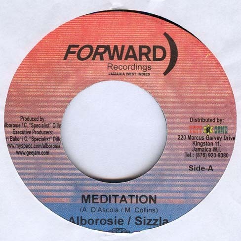 Alborosie & Sizzla : Meditation | Single / 7inch / 45T  |  Dancehall / Nu-roots
