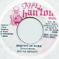 Sugar Minott : Request De Work | Single / 7inch / 45T  |  Dancehall / Nu-roots