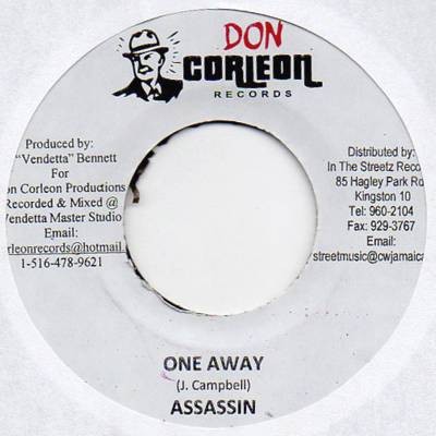 Assassin Aka Agent Sasco : One Away | Single / 7inch / 45T  |  Dancehall / Nu-roots