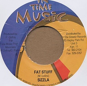 Sizzla : Fat Stuff | Single / 7inch / 45T  |  Dancehall / Nu-roots