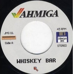Jahmiga : Whiskey Bar | Single / 7inch / 45T  |  UK